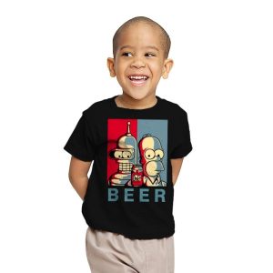 Brothers Beer - Youth T-Shirts RIPT Apparel X-small / Black