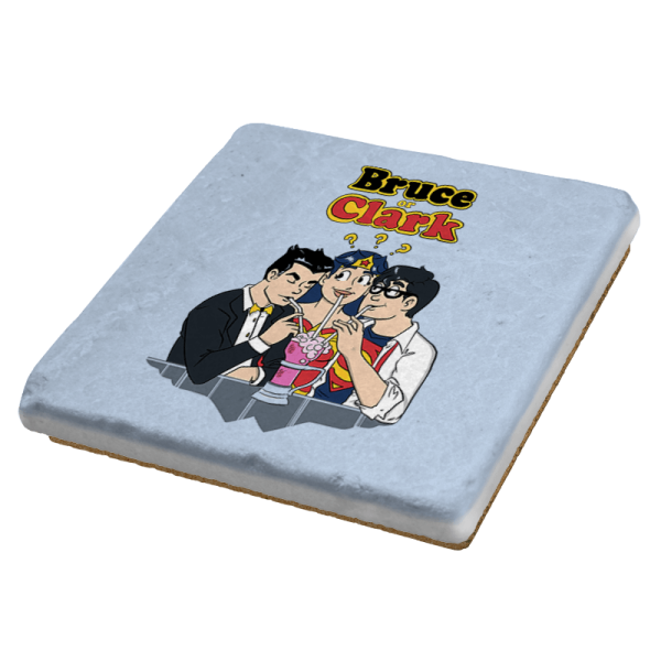 Bruce or Clark - Coasters Coasters RIPT Apparel 1 Coaster