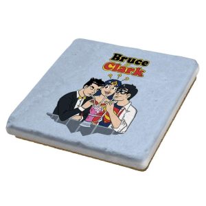 Bruce or Clark Exclusive - Coasters Coasters RIPT Apparel 1 Coaster / Baby Blue