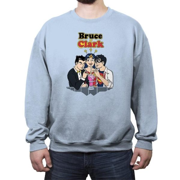 Bruce or Clark Exclusive - Crew Neck Sweatshirt Crew Neck Sweatshirt RIPT Apparel