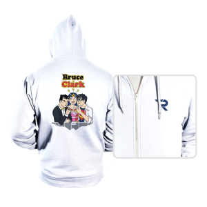 Bruce or Clark - Hoodies Hoodies RIPT Apparel