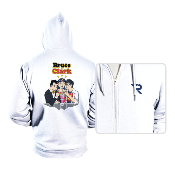 Bruce or Clark - Hoodies Hoodies RIPT Apparel