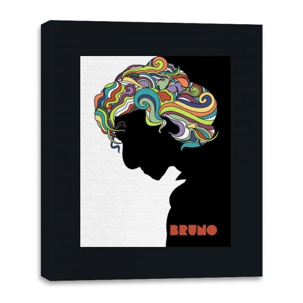 Bruno Glaser - Canvas Wraps Canvas Wraps RIPT Apparel 16x20 / Black