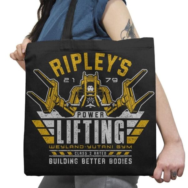 Building Better Bodies - Extraterrestrial Tees - Tote Bag Tote Bag Gooten 18x18 / Black