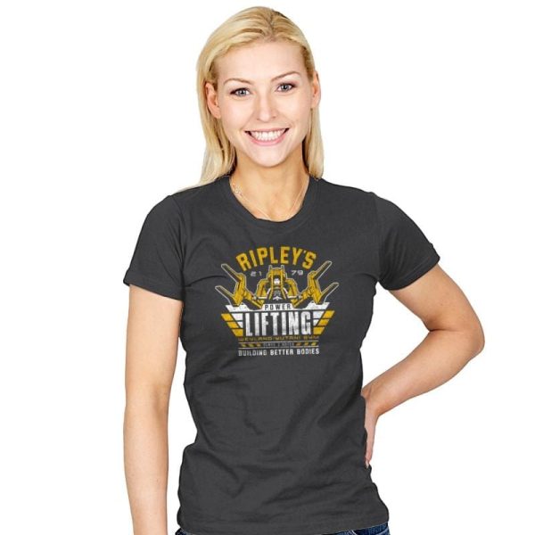 Building Better Bodies - Extraterrestrial Tees - Womens T-Shirts RIPT Apparel Small / Charcoal