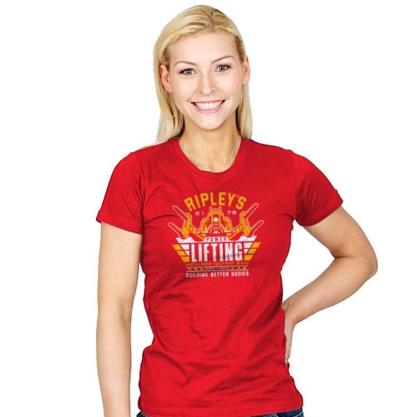 Building Better Bodies - Extraterrestrial Tees - Womens T-Shirts RIPT Apparel Small / Red