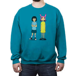 Burger Sisters Exclusive - Crew Neck Sweatshirt Crew Neck Sweatshirt RIPT Apparel