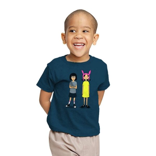 Burger Sisters Exclusive - Youth T-Shirts RIPT Apparel X-small / Indigo