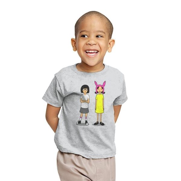 Burger Sisters Exclusive - Youth T-Shirts RIPT Apparel X-small / Sport grey