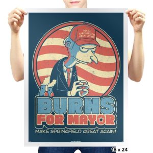 Burns for Mayor - Prints Posters RIPT Apparel