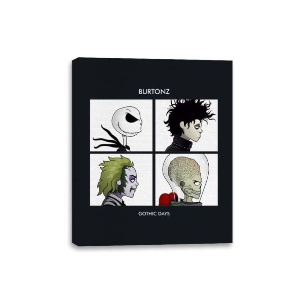 Burtonz - Canvas Wraps Canvas Wraps RIPT Apparel 8x10 / Black