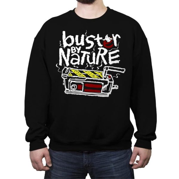 Buster By Nature - Crew Neck Sweatshirt Crew Neck Sweatshirt RIPT Apparel