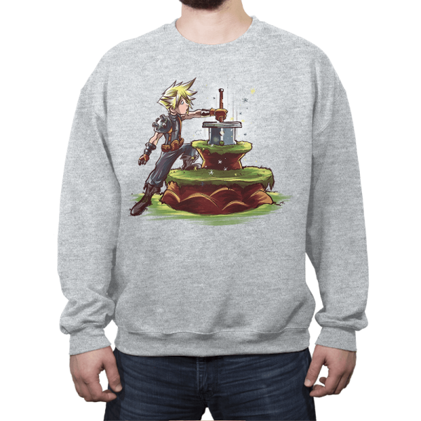Buster Sword in the Stone - Crew Neck Crew Neck RIPT Apparel
