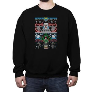 Bustin' Christmas - Crew Neck Sweatshirt Crew Neck Sweatshirt RIPT Apparel