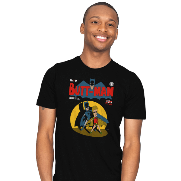 Butt-Man - Mens T-Shirts RIPT Apparel