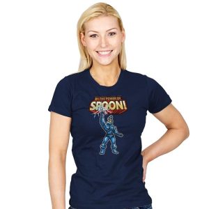 By The Power of Spoon! Exclusive - 90s Kid - Womens T-Shirts RIPT Apparel