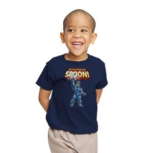 By The Power of Spoon! Exclusive - 90s Kid - Youth T-Shirts RIPT Apparel