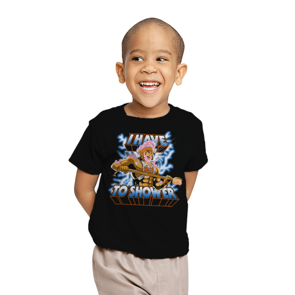 By the Shower of Greyskull - Youth T-Shirts RIPT Apparel