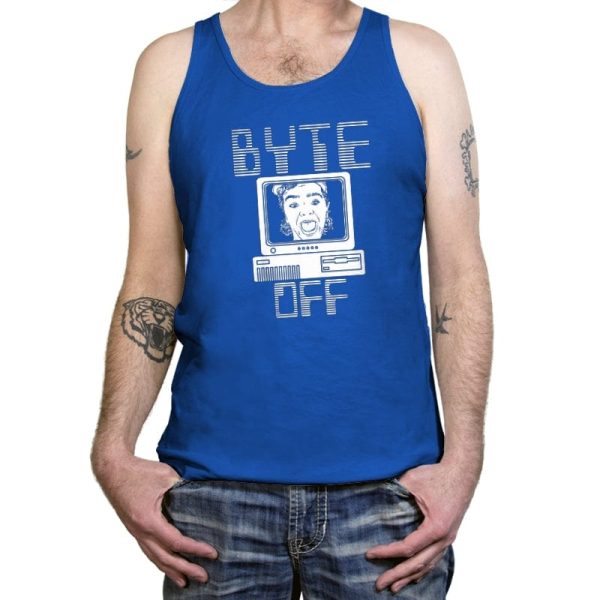 Byte Off - Tanktop Tanktop RIPT Apparel X-Small / True Royal