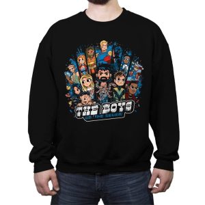 Caesar Pilgrim - Crew Neck Sweatshirt Crew Neck Sweatshirt RIPT Apparel Small / Black