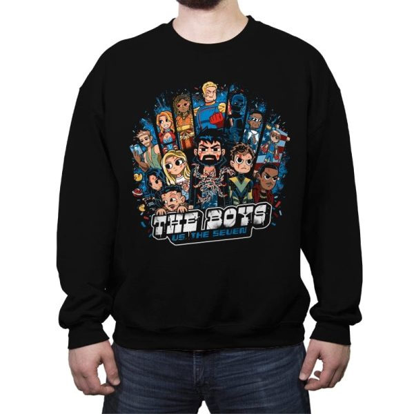 Caesar Pilgrim - Crew Neck Sweatshirt Crew Neck Sweatshirt RIPT Apparel Small / Black