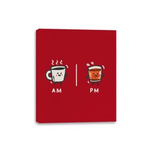 Cafe Con Ron - Canvas Wraps Canvas Wraps RIPT Apparel 8x10 / Red