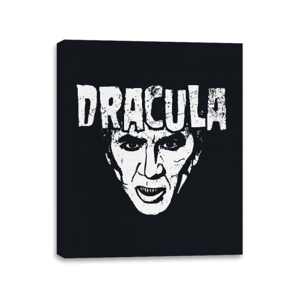Cageula  - Canvas Wraps Canvas Wraps RIPT Apparel 11x14 / Black