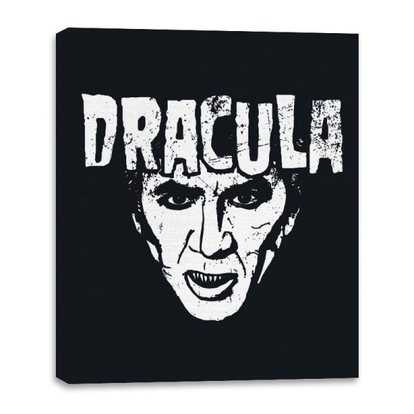 Cageula  - Canvas Wraps Canvas Wraps RIPT Apparel 16x20 / Black