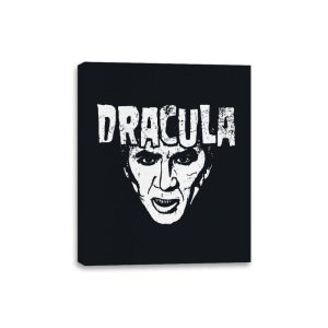 Cageula  - Canvas Wraps Canvas Wraps RIPT Apparel 8x10 / Black