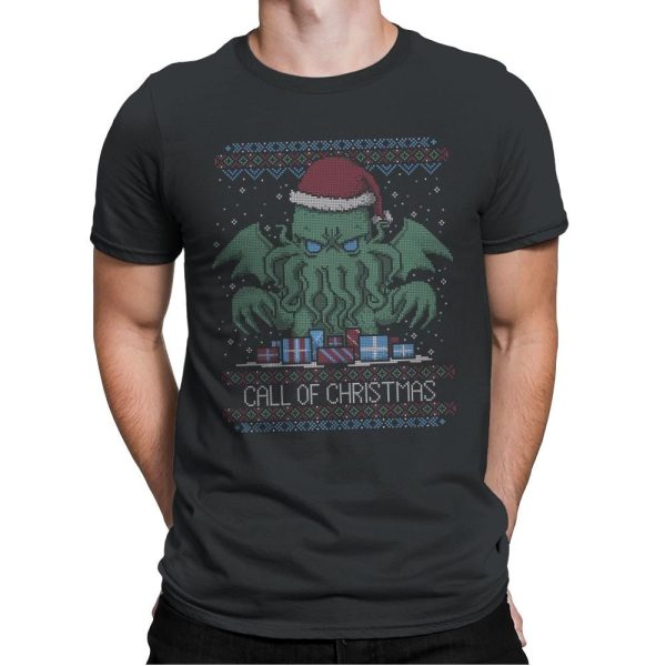 Call Of Christmas - Ugly Holiday - Mens Premium T-Shirts RIPT Apparel Small / Heavy Metal