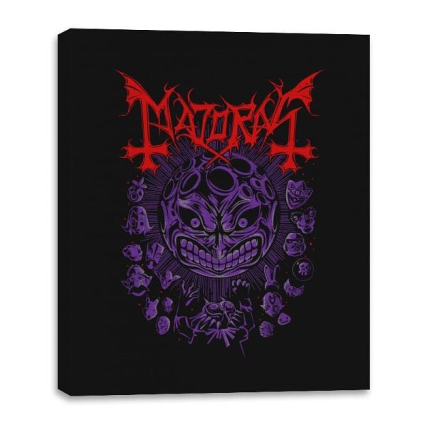 Call of the Moon - Canvas Wraps Canvas Wraps RIPT Apparel 16x20 / Black