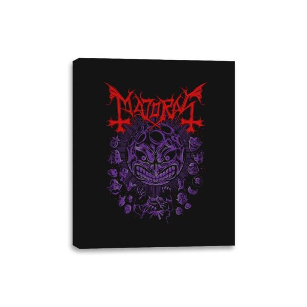 Call of the Moon - Canvas Wraps Canvas Wraps RIPT Apparel 8x10 / Black