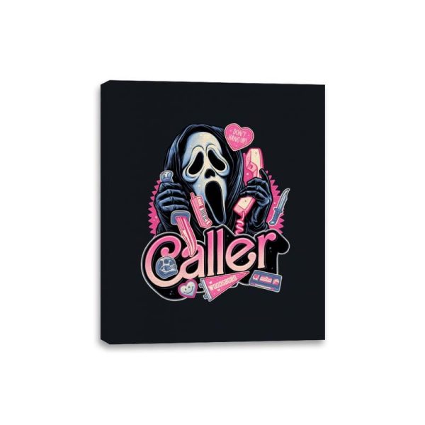 Caller Love - Canvas Wraps Canvas Wraps RIPT Apparel 8x10 / Black