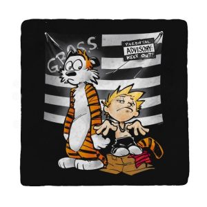 Calvonia - Coasters Coasters RIPT Apparel 1 Coaster / Black