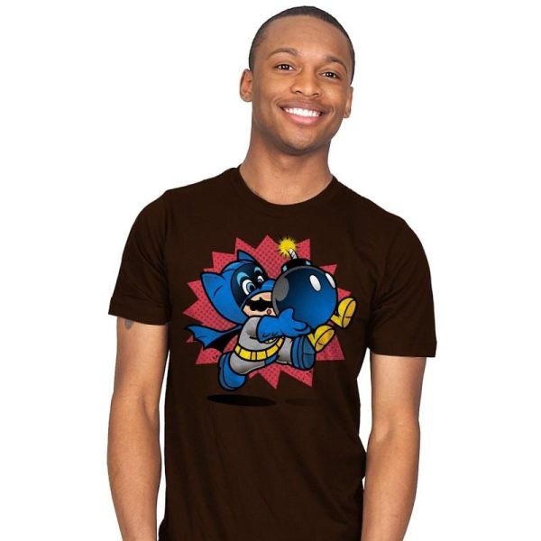 Can't Get Rid of a Bob-omb Exclusive - Mens T-Shirts RIPT Apparel Small / Brown