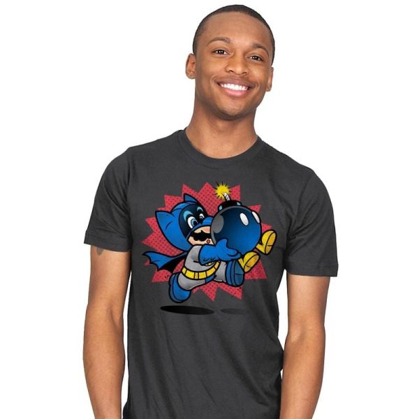 Can't Get Rid of a Bob-omb Exclusive - Mens T-Shirts RIPT Apparel Small / Charcoal