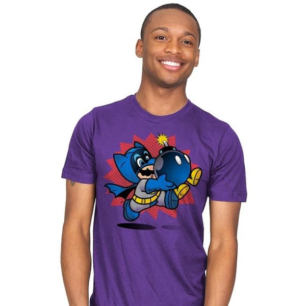 Can't Get Rid of a Bob-omb Exclusive - Mens T-Shirts RIPT Apparel Small / Purple