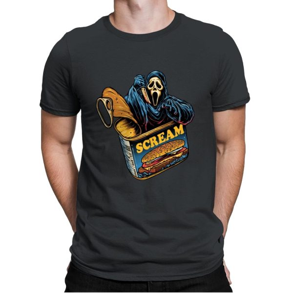 Canned Ghost - Mens Premium T-Shirts RIPT Apparel Small / Heavy Metal