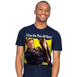 Cap Can Do It! - Mens T-Shirts RIPT Apparel