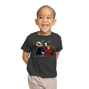 Caped Nuts - Youth T-Shirts RIPT Apparel X-small / Charcoal