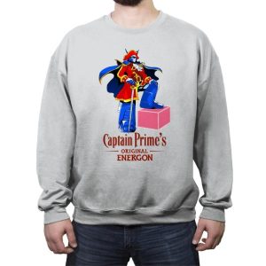 Captain P.'s Original Energon Exclusive - Shirtformers - Crew Neck Sweatshirt Crew Neck Sweatshirt RIPT Apparel