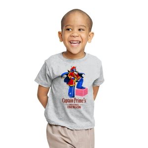 Captain P.'s Original Energon Exclusive - Shirtformers - Youth T-Shirts RIPT Apparel