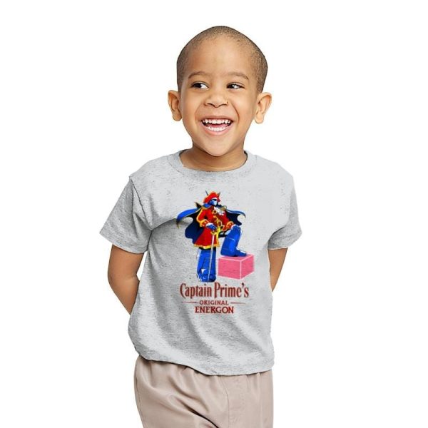 Captain P.'s Original Energon Exclusive - Shirtformers - Youth T-Shirts RIPT Apparel