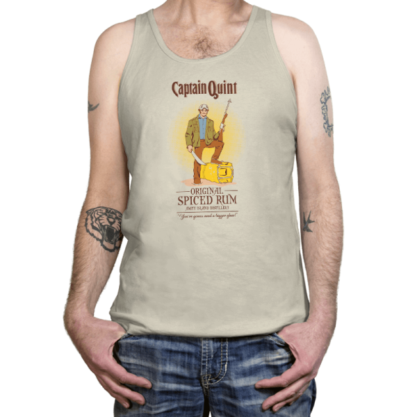 Captain Quint Spiced Rum - Tanktop Tanktop RIPT Apparel
