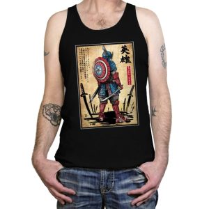 Captain Samurai - Tanktop Tanktop RIPT Apparel X-Small / Black