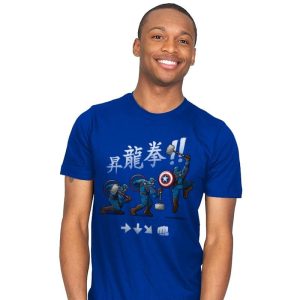 Captain Shoryuken - Mens T-Shirts RIPT Apparel