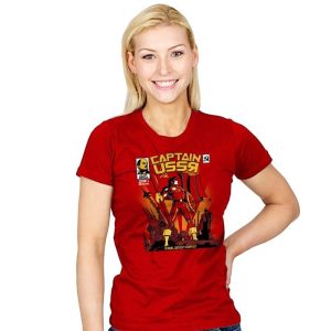 Captain USSR: Issue 1 Exclusive - Womens T-Shirts RIPT Apparel