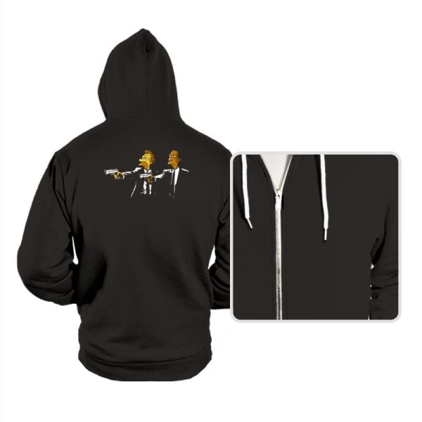 Carl Fiction - Hoodies Hoodies RIPT Apparel Small / Black