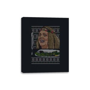 Carol Yelled At - Canvas Wraps Canvas Wraps RIPT Apparel 8x10 / Black