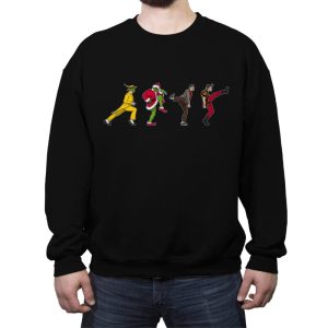 Carrey Walks - Crew Neck Sweatshirt Crew Neck Sweatshirt RIPT Apparel Small / Black